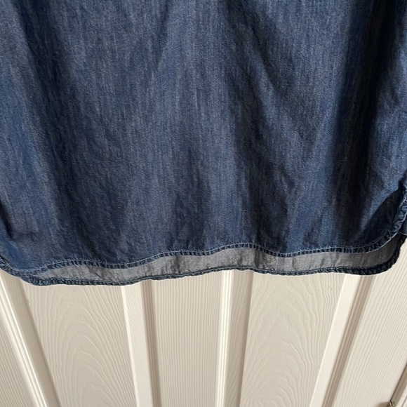 White House Black Market Denim Dress - Picture 8 of 8